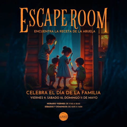 ESCAPE ROOM FAMILIAR: Celebra el Dia de la Familia en La Dehesa